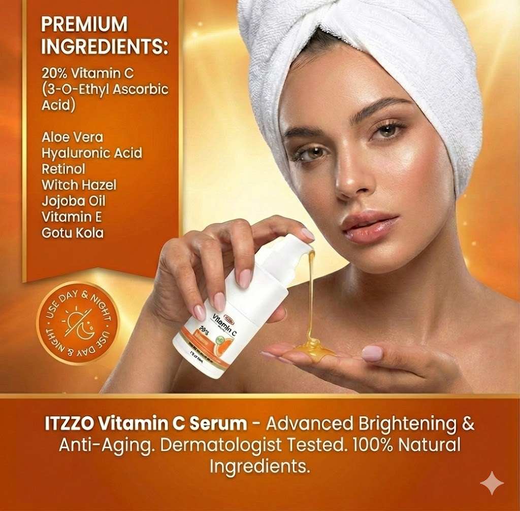 ITZZO® Vitamin C Face Serum