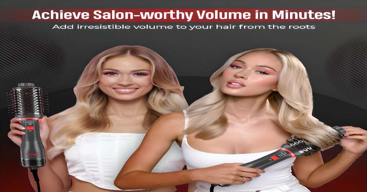 ITZZO® 4-in-1 Hair Dryer Brush & Volumizer