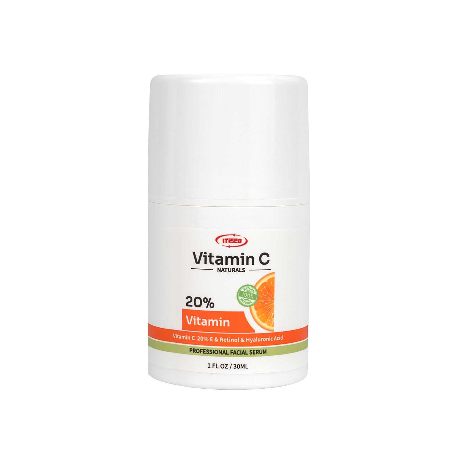 ITZZO New Vitamin C Face Serum with Hyaluronic Acid - Anti Aging Serum - Retinol, Niacinamide & Salicylic Acid