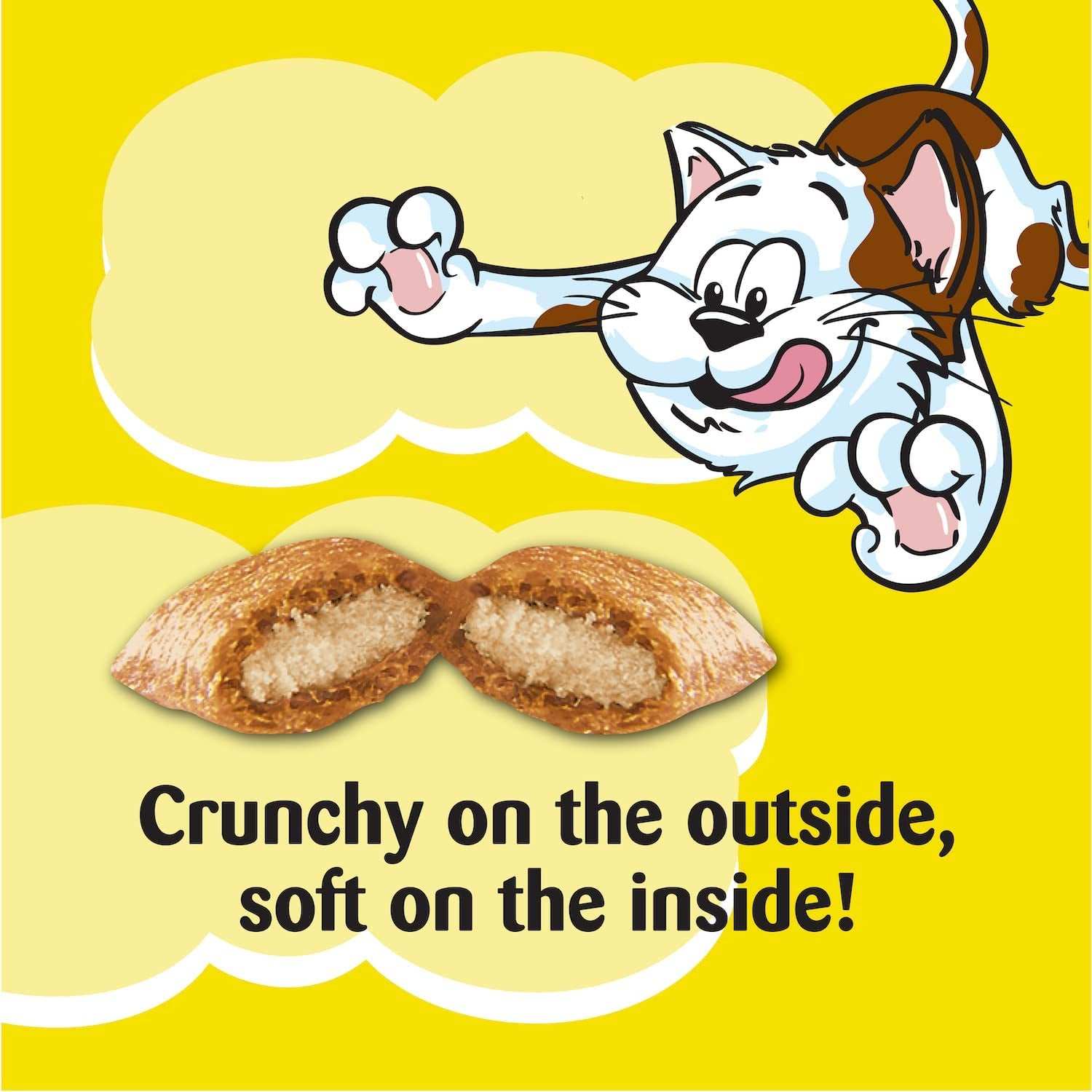 TEMPTATIONS Mixups Crunchy and Soft Cat Treats, Surfer&