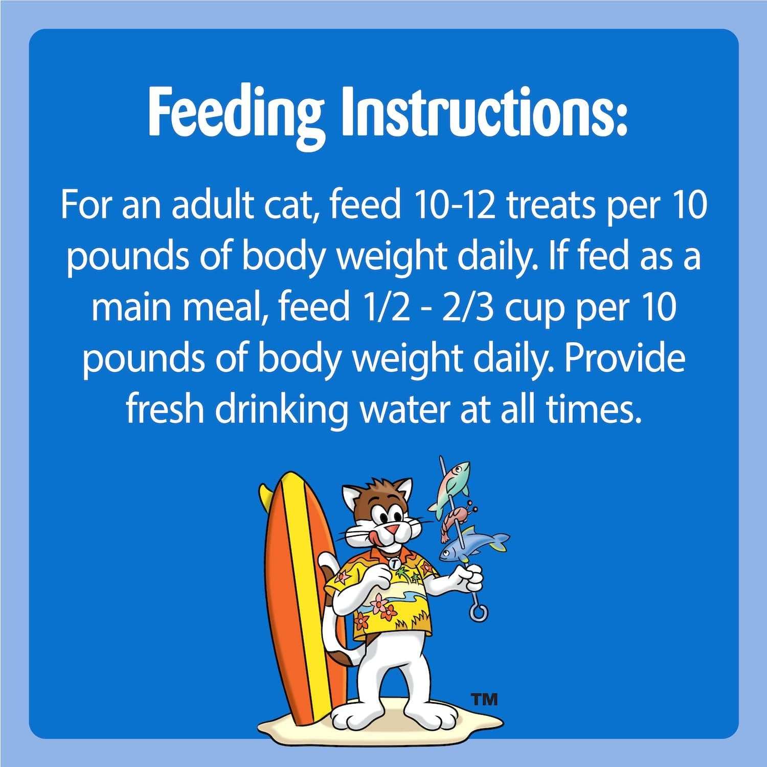 TEMPTATIONS Mixups Crunchy and Soft Cat Treats, Surfer&