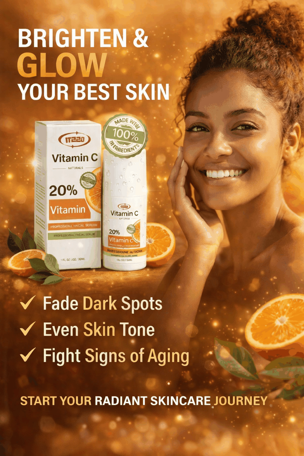 ITZZO® Vitamin C Face Serum