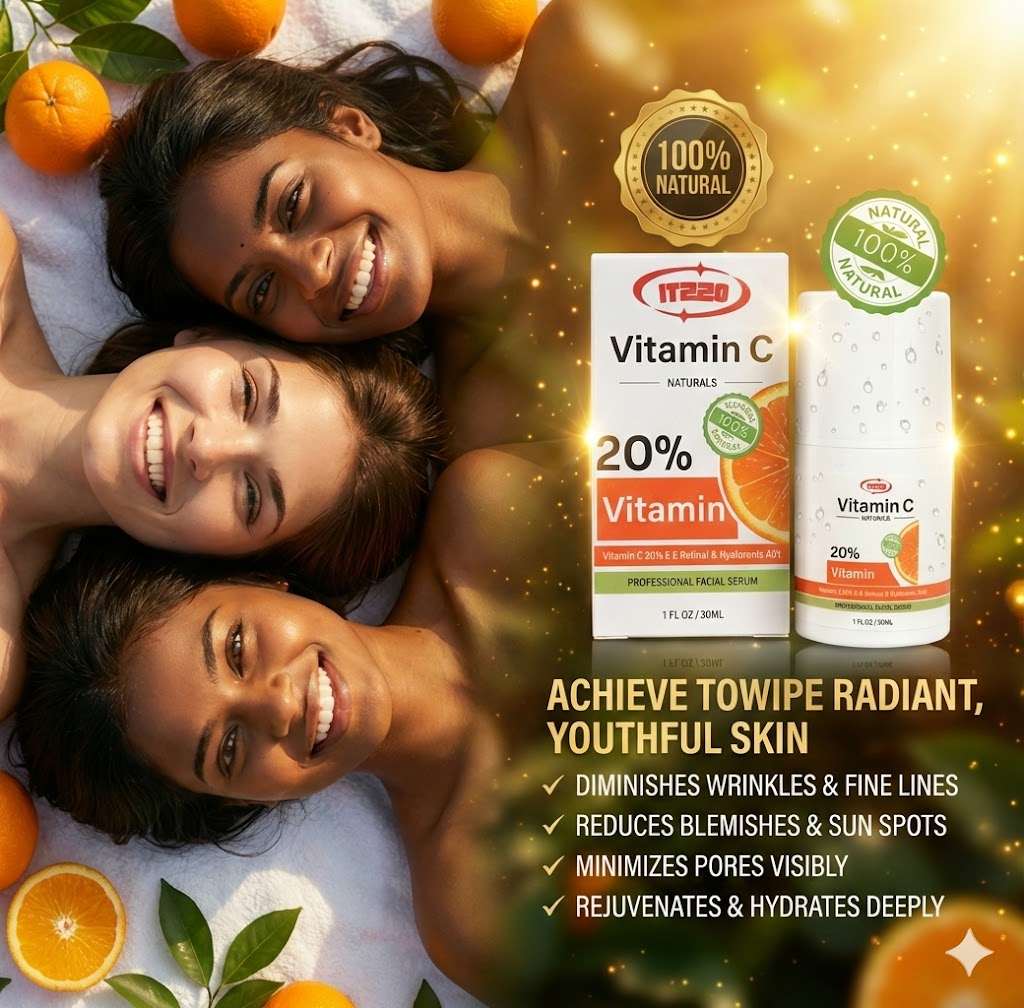 ITZZO® Vitamin C Face Serum