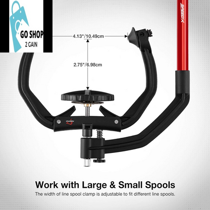 Speed X Fishing Line Winder with Unwinding - Spooling Station for Spinning, Cast, and Spincast Reels